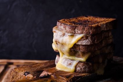 Healthy Cheat Meal, Keto Grill Cheese