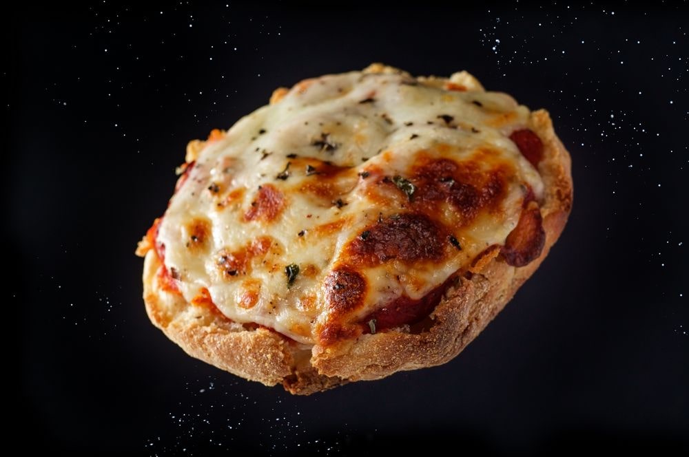 Homemade Mini Pizza on Muffin