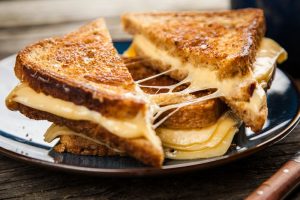 Grilled Cheese with Swiss Cheese
