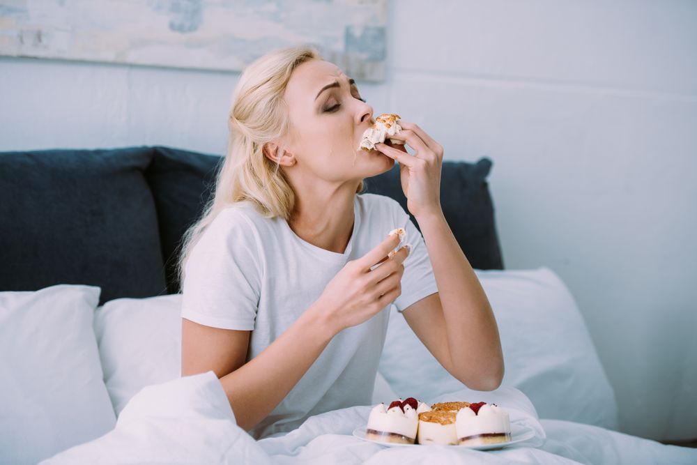 Depression and Stress make us reach for Snacks